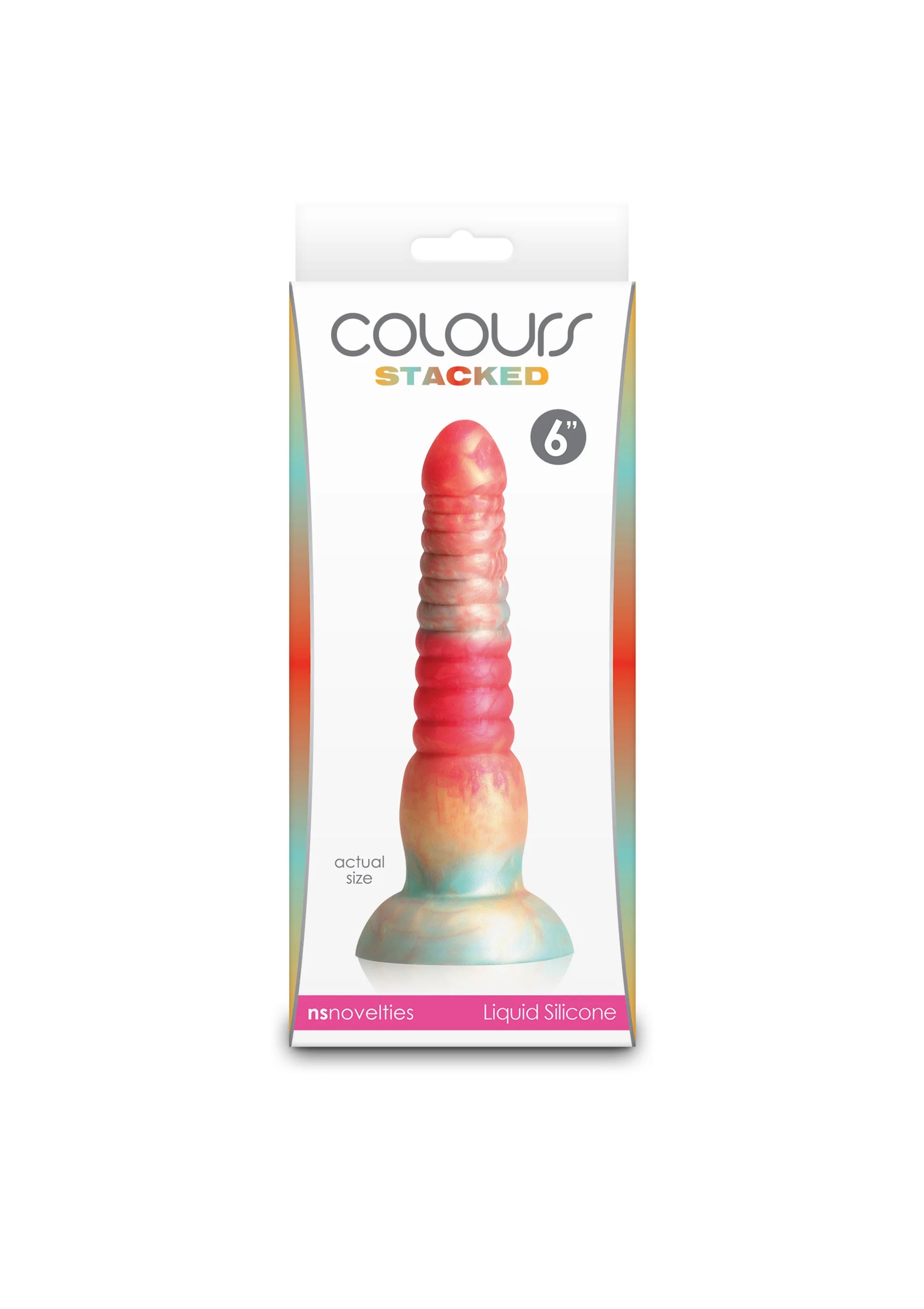 Beste vandaag nog: Stacked 6 inch Dildo Blue by NS Novelties - bij Happytoys Sexshop: Toys for Feeling Happy & Easy 😊