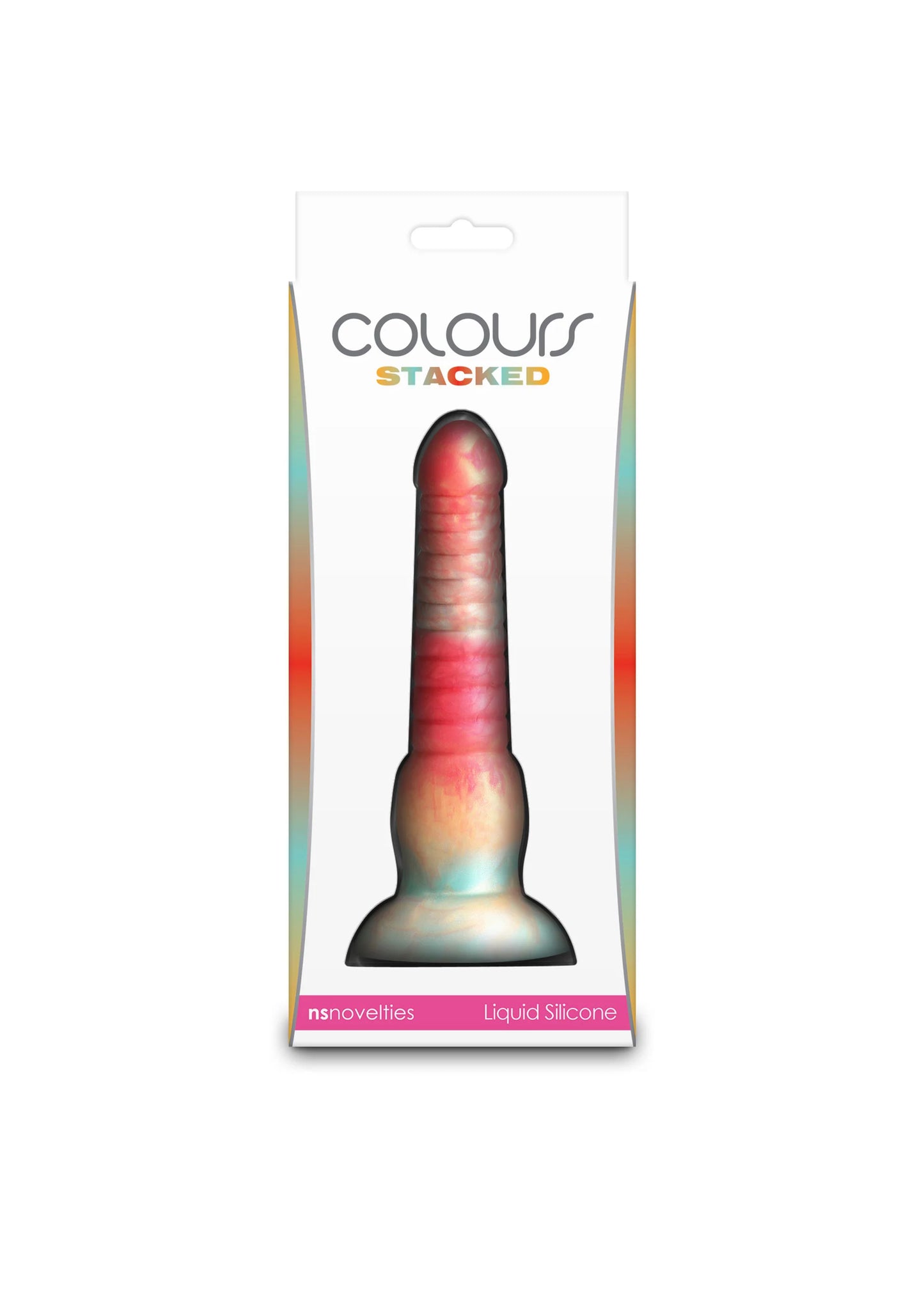 Beste vandaag nog: Stacked 6 inch Dildo Red by NS Novelties - bij Happytoys Sexshop: Toys for Feeling Happy & Easy 😊