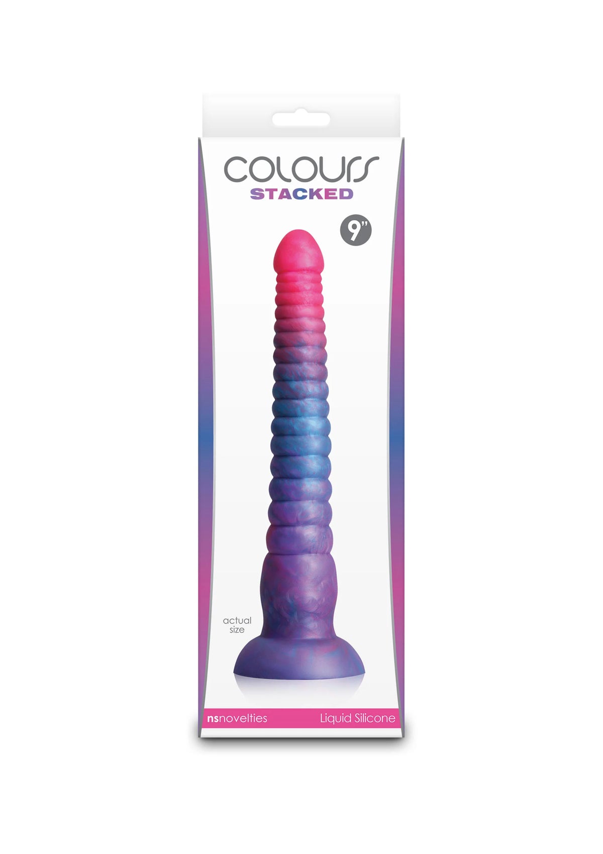 Beste vandaag nog: Stacked 9 inch Dildo Red by NS Novelties - bij Happytoys Sexshop: Toys for Feeling Happy & Easy 😊