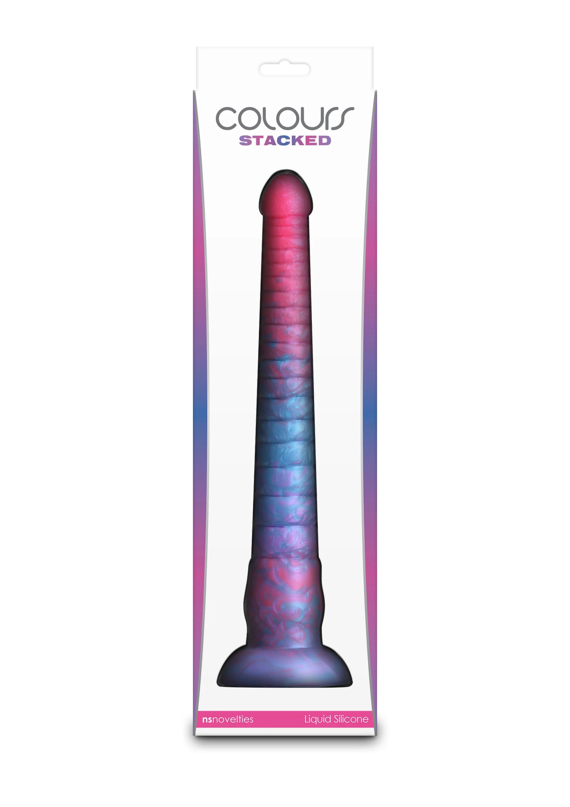 Beste vandaag nog: Stacked 12 inch Dildo Red by NS Novelties - bij Happytoys Sexshop: Toys for Feeling Happy & Easy 😊