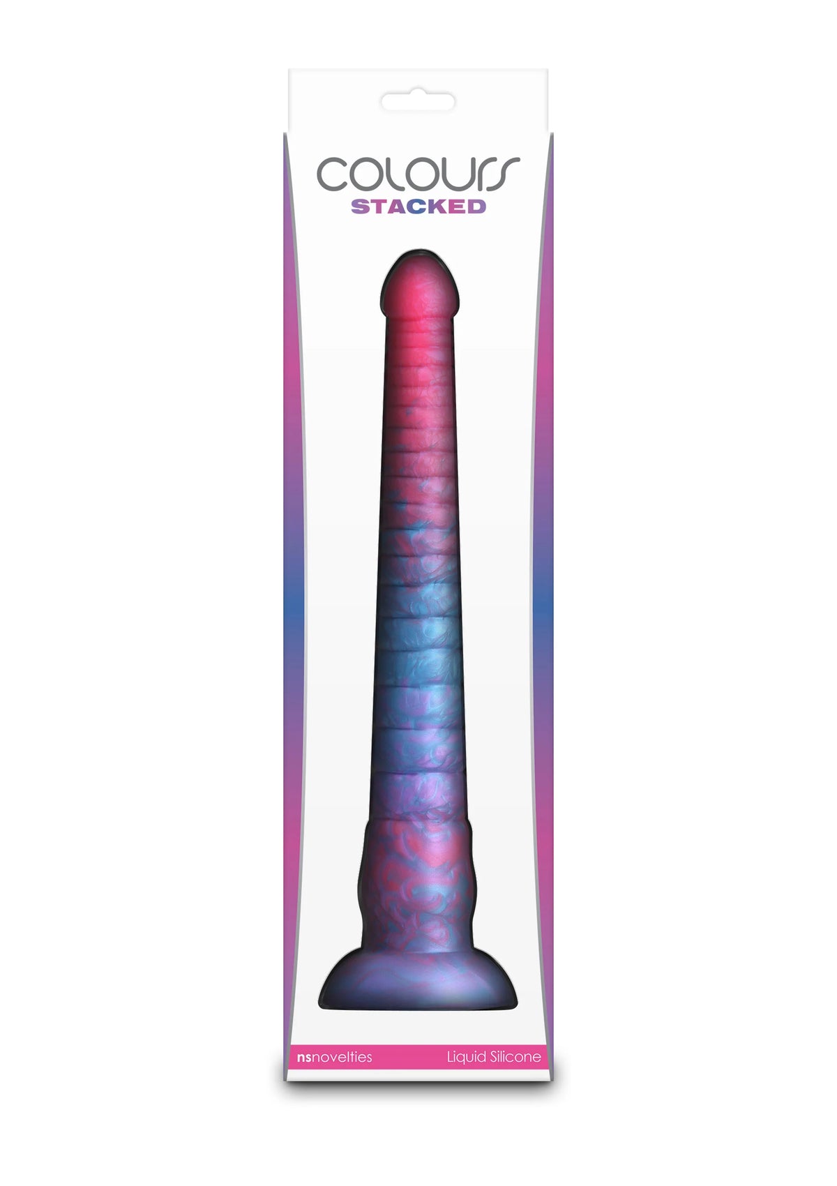 Beste vandaag nog: Stacked 12 inch Dildo Blue by NS Novelties - bij Happytoys Sexshop: Toys for Feeling Happy & Easy 😊