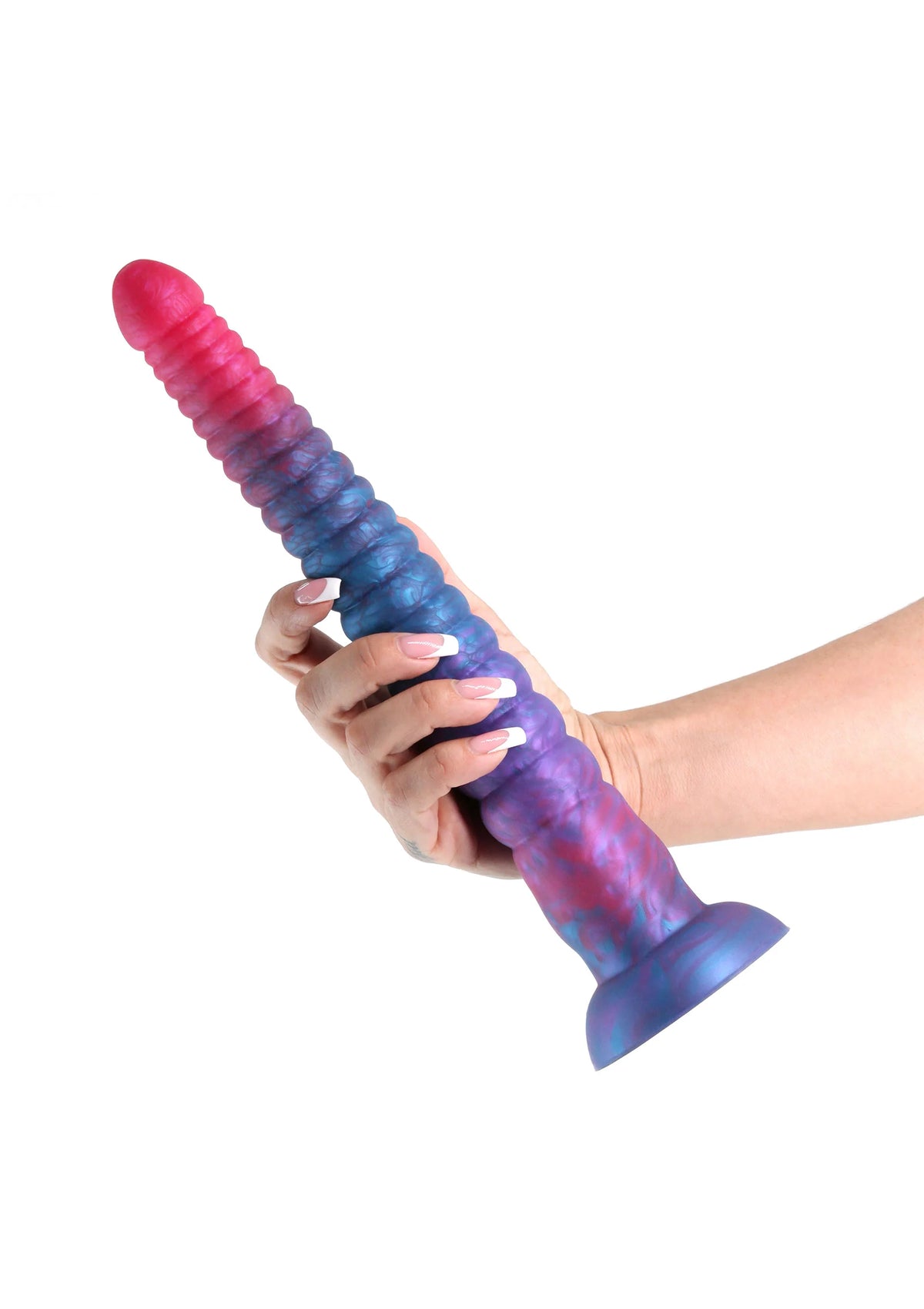 Beste vandaag nog: Stacked 12 inch Dildo Blue by NS Novelties - bij Happytoys Sexshop: Toys for Feeling Happy & Easy 😊