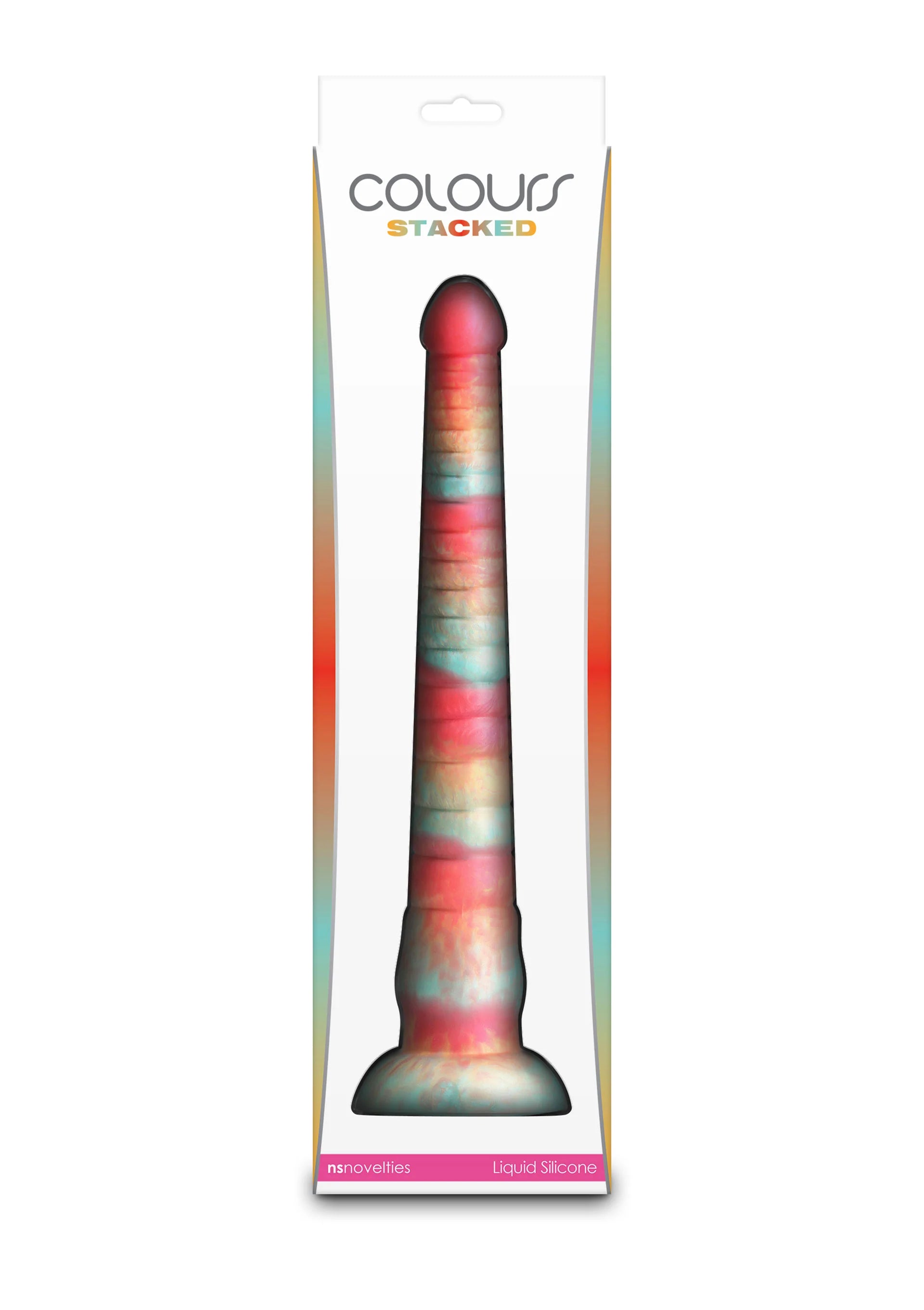 Beste vandaag nog: Stacked 12 inch Dildo Blue by NS Novelties - bij Happytoys Sexshop: Toys for Feeling Happy & Easy 😊