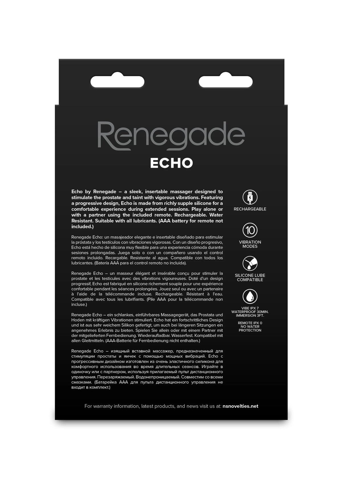Bestel: Echo Prostate Plug - bij Happytoys: de erotische sex webshop | liever Happy dan Easy ⭐⭐⭐⭐⭐