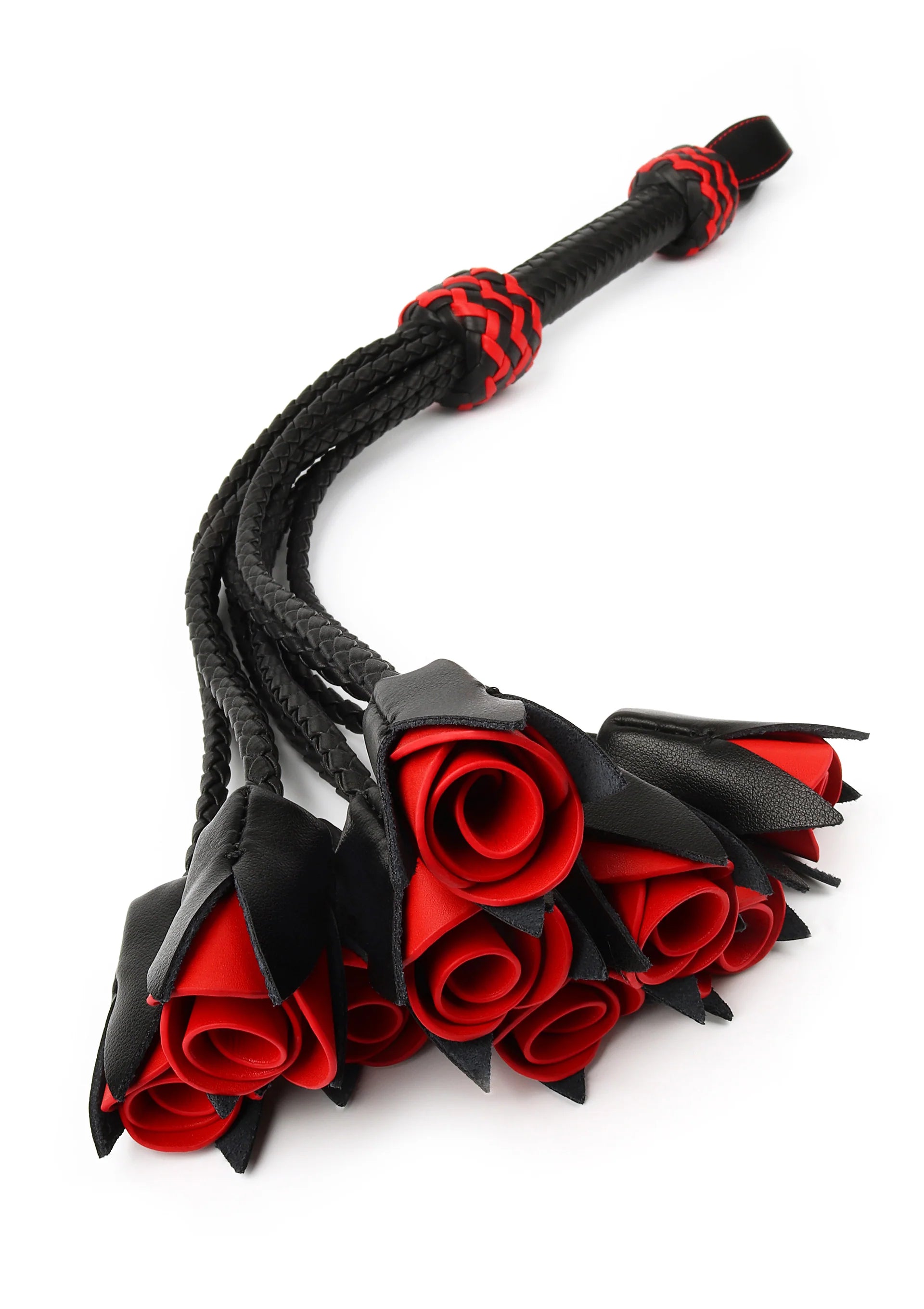 Beste vandaag nog: Masters Real Leather Roses Whip by Hidden Desire - bij Happytoys Sexshop: Toys for Feeling Happy & Easy 😊
