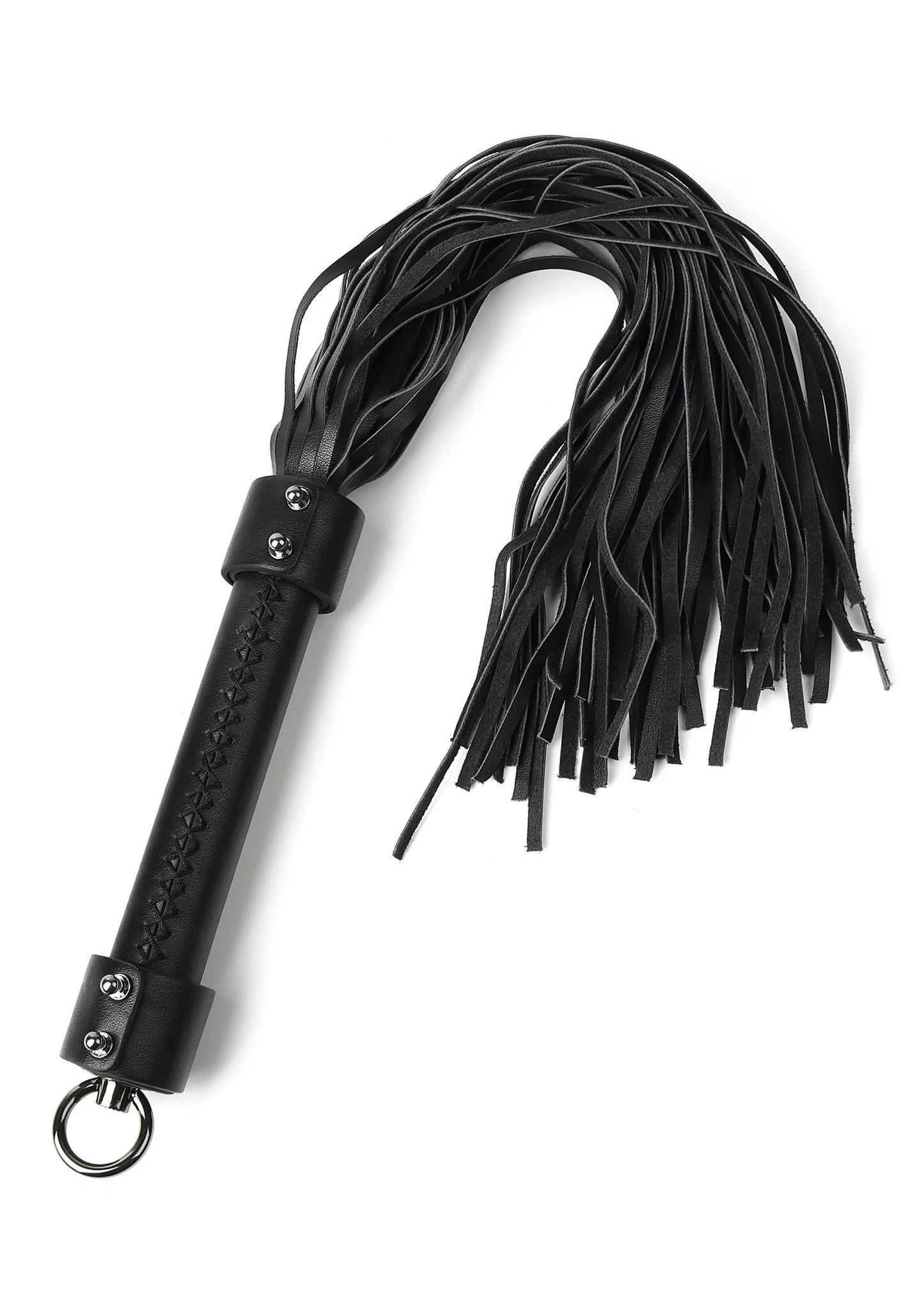 Beste vandaag nog: Genuine Leather Whip 55cm by Hidden Desire - bij Happytoys Sexshop: online sex shop for Feeling Happy & Easy 😊