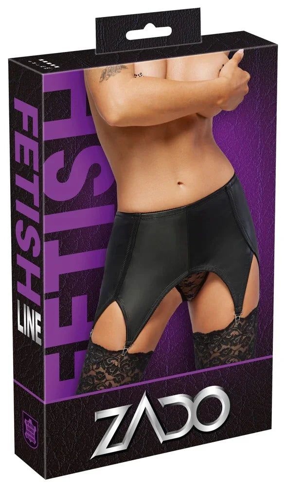 Leather Suspender Belt - Happytoys Sexshop: Toys for Feeling Happy & Easy 😊 - Discreet geleverd