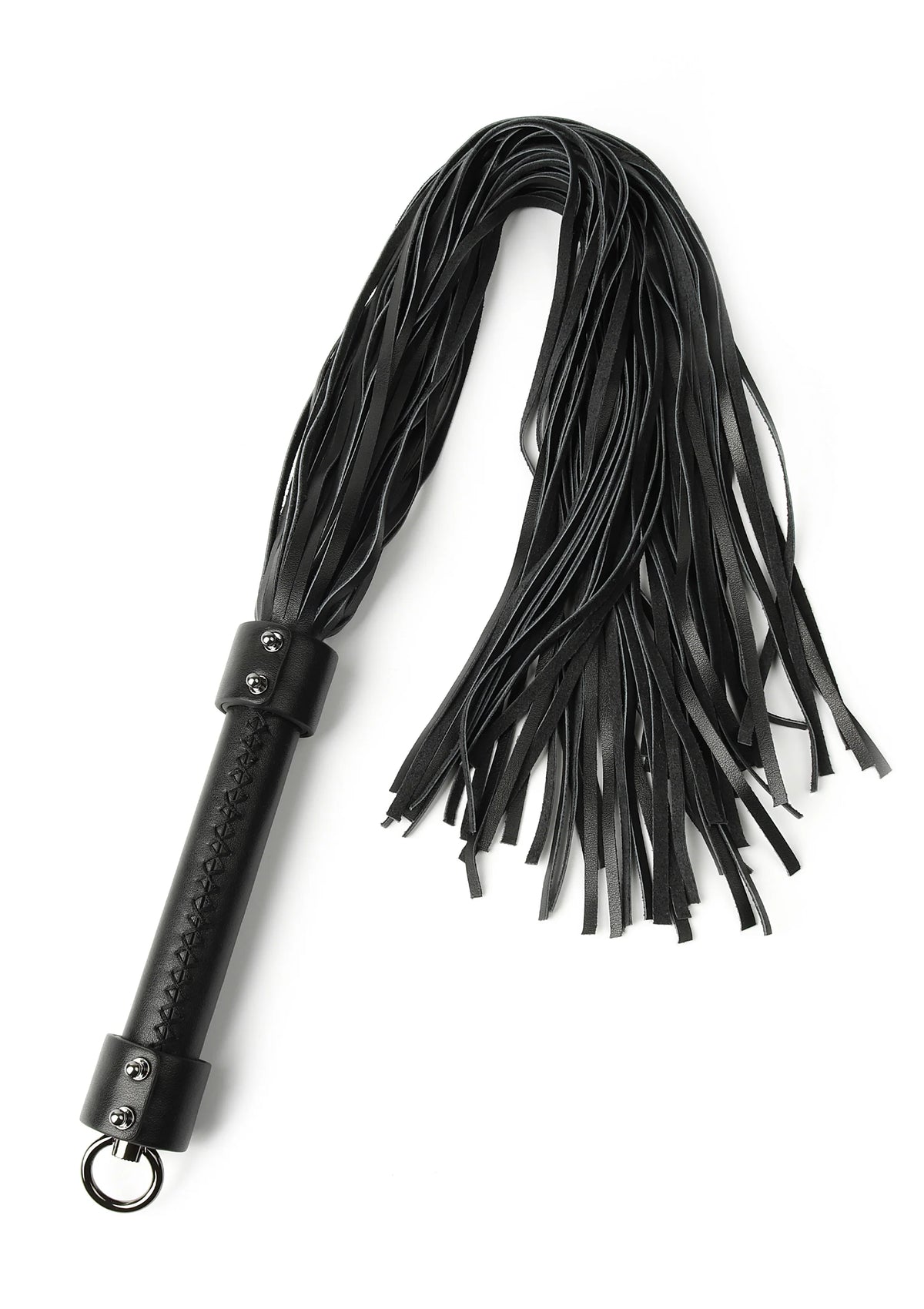 Beste vandaag nog: Genuine Leather Whip 75cm by Hidden Desire - bij Happytoys Sexshop: online sex shop for Feeling Happy & Easy 😊