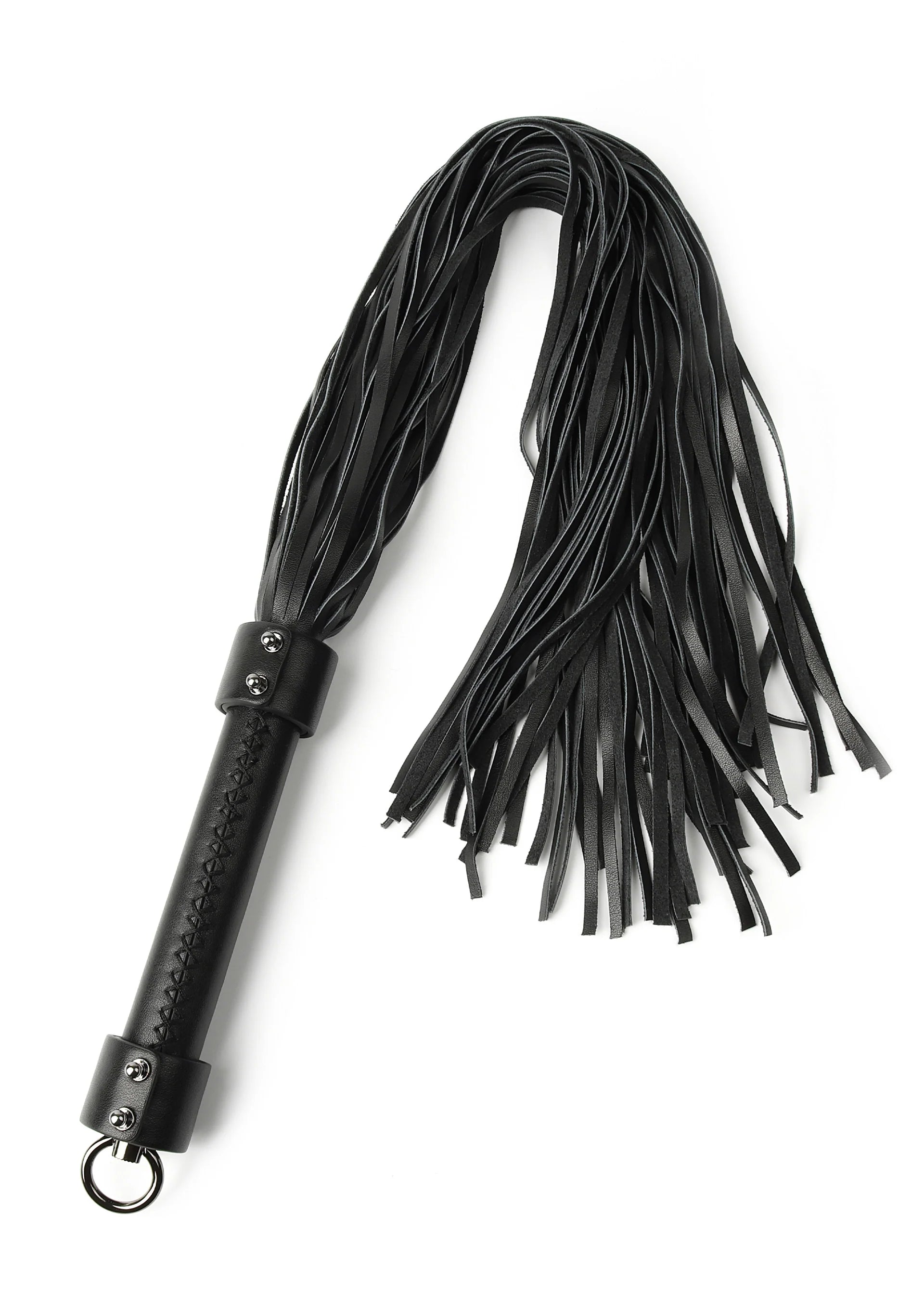 Beste vandaag nog: Genuine Leather Whip 75cm by Hidden Desire - bij Happytoys Sexshop: online sex shop for Feeling Happy & Easy 😊