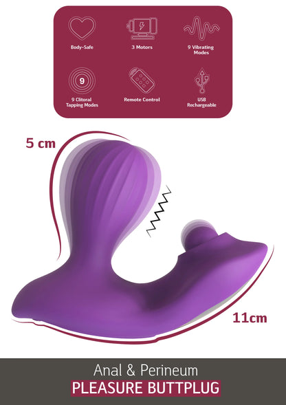 Bestel: Anal & Perineum Stimulator by She. E.O. - bij Happytoys.nl, happytoys.be, Happytoys.ae: erotische sex webshop | liever Happy dan Easy ⭐⭐⭐⭐⭐