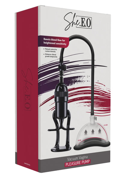 Beste vandaag nog: Vacuum Vagina Pleasure Pump by She.E.O. - bij Happytoys Sexshop: online sex shop for Feeling Happy & Easy 😊