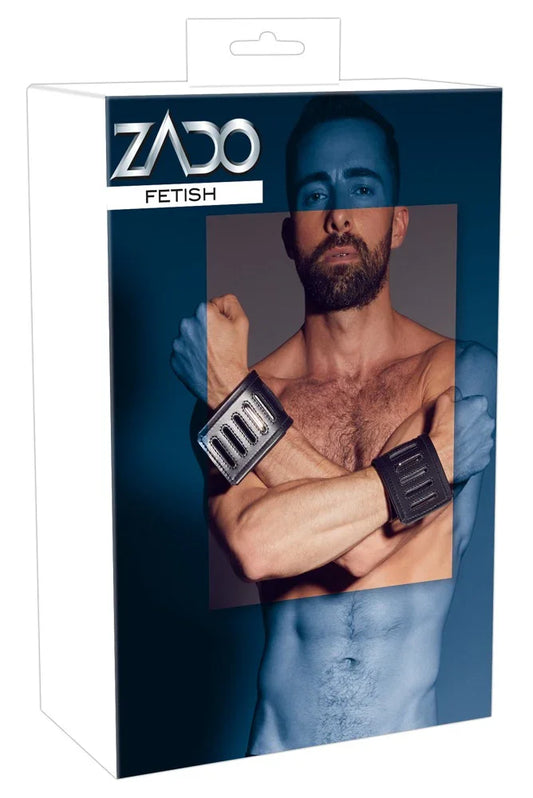 Leather Wrist Restraints - Happytoys Sexshop: Toys for Feeling Happy & Easy 😊 - Discreet geleverd