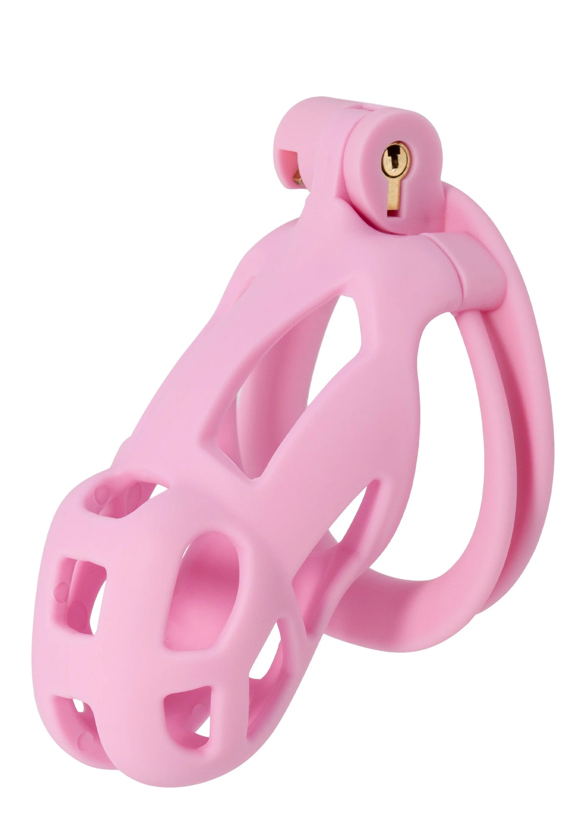 Bestel: Penis Prison Cock Cage Regular by Hidden Desire - bij Happytoys.nl, happytoys.be, Happytoys.ae: erotische sex webshop | liever Happy dan Easy ⭐⭐⭐⭐⭐ - Roze - 20352 - PINK