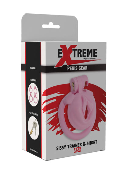 Bestel: Sissy Trainer Cock Lock X - Short by Hidden Desire - bij Happytoys: de erotische sex webshop | liever Happy dan Easy ⭐⭐⭐⭐⭐