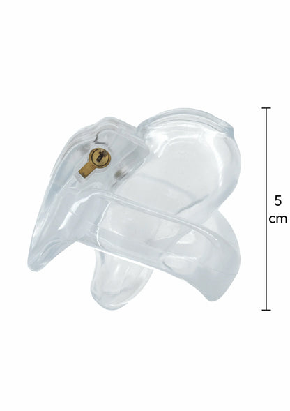 Beste vandaag nog: Clear Control Cock Cage X - Short by Hidden Desire - Kuisheidsgordels bij Happytoys Sexshop: online sex shop for Feeling Happy & Easy 😊