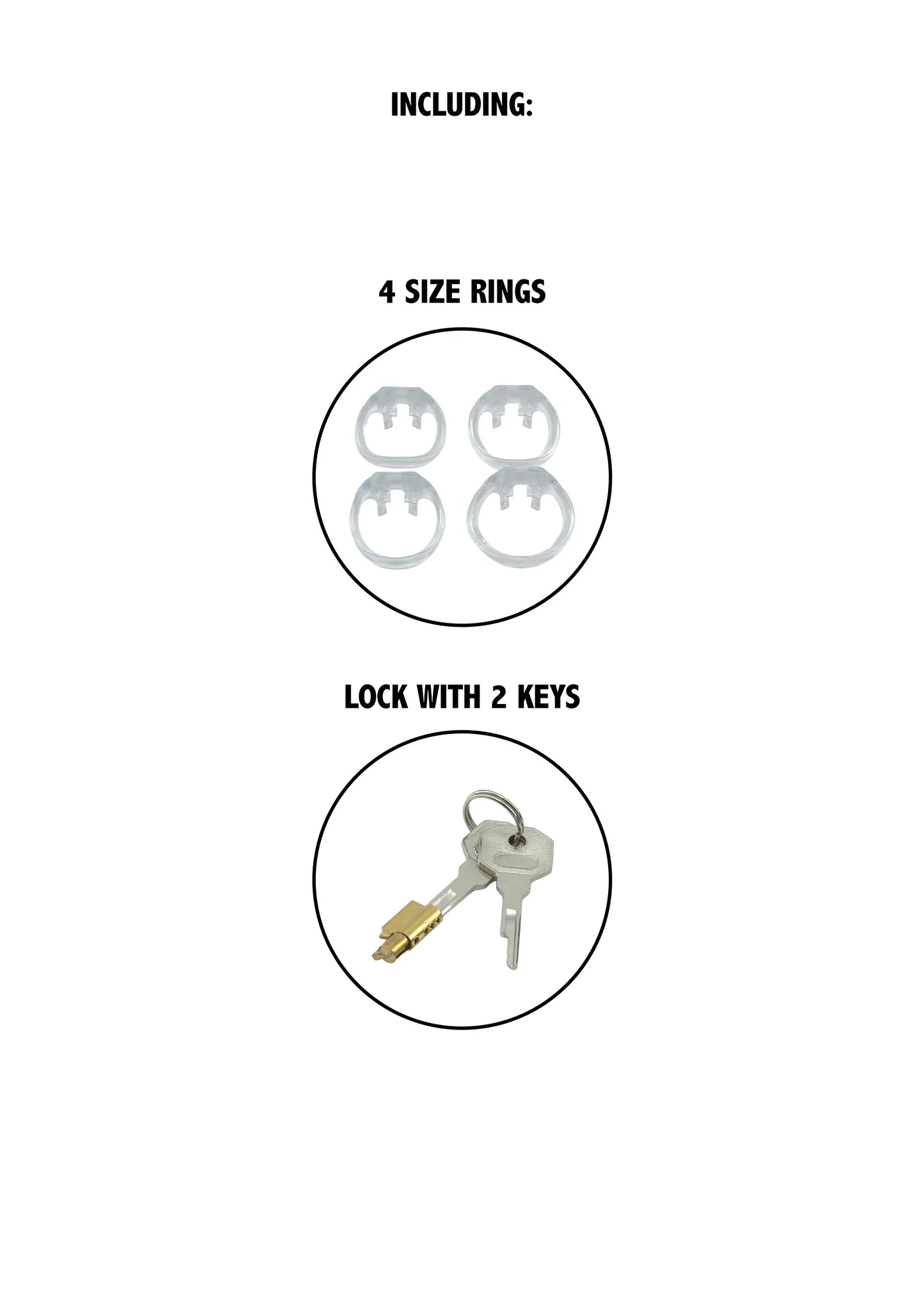 Beste vandaag nog: Clear Control Cock Cage Short by Hidden Desire - bij Happytoys Sexshop: online sex shop for Feeling Happy & Easy 😊