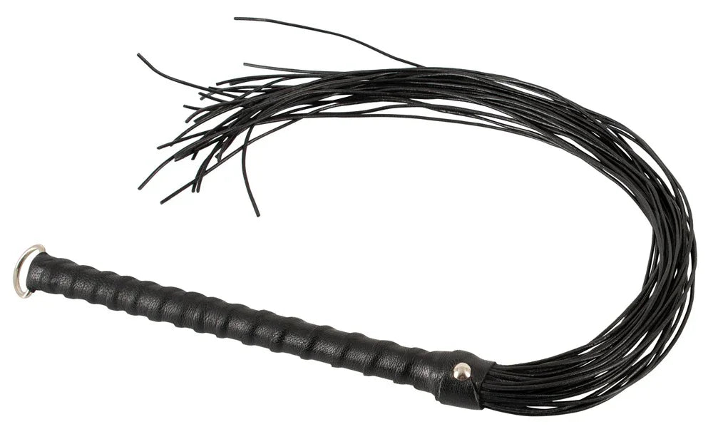 Leather flogger corduroy - Happytoys Sexshop: Toys for Feeling Happy & Easy 😊 - Discreet geleverd