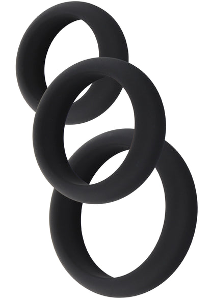 Bestel: Stamina Premium C - Rings 3 Pcs Set - bij Happytoys: de erotische sex webshop | liever Happy dan Easy ⭐⭐⭐⭐⭐ - Default Title - 20505 - BLACK