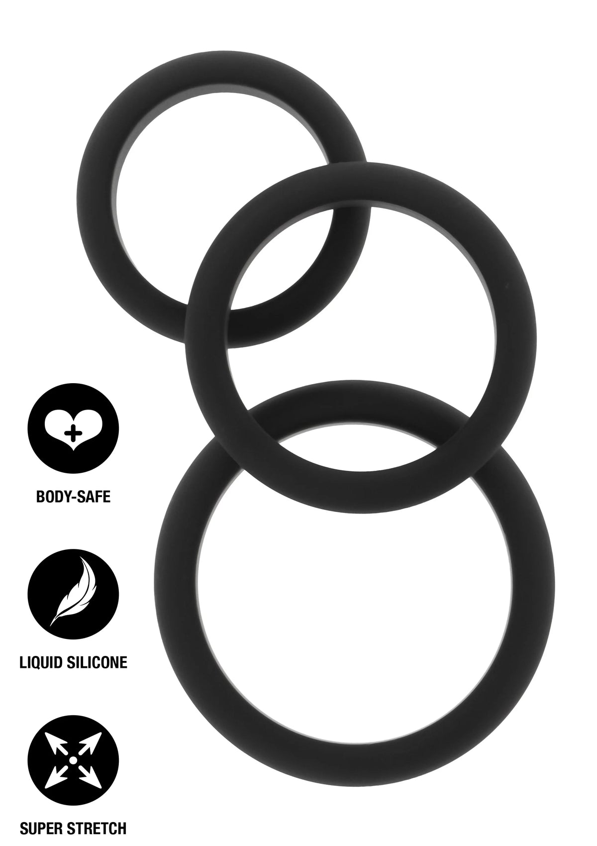 Bestel: Stamina Premium C - Rings 3 Pcs Set - bij Happytoys: de erotische sex webshop | liever Happy dan Easy ⭐⭐⭐⭐⭐