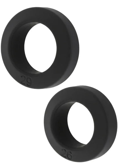 Double Stackers C-Rings 2 Pcs Set by Hiden Desire