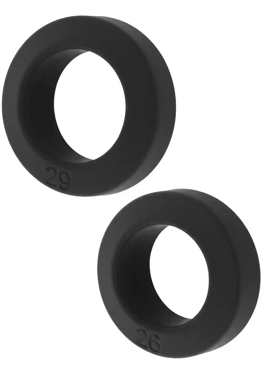 Double Stackers C-Rings 2 Pcs Set by Hiden Desire