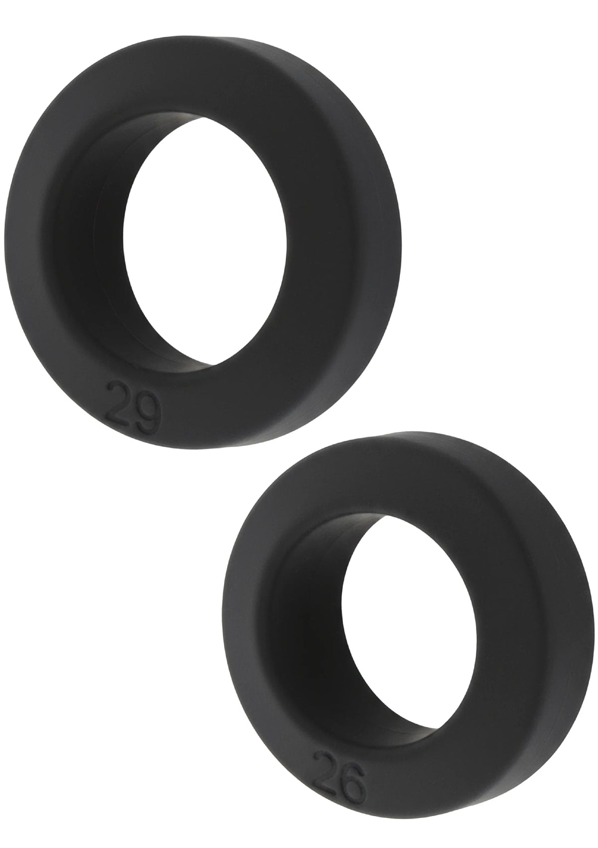 Beste vandaag nog: Double Stackers C - Rings 2 Pcs Set by Hiden Desire - bij Happytoys Sexshop: online sex shop for Feeling Happy & Easy 😊