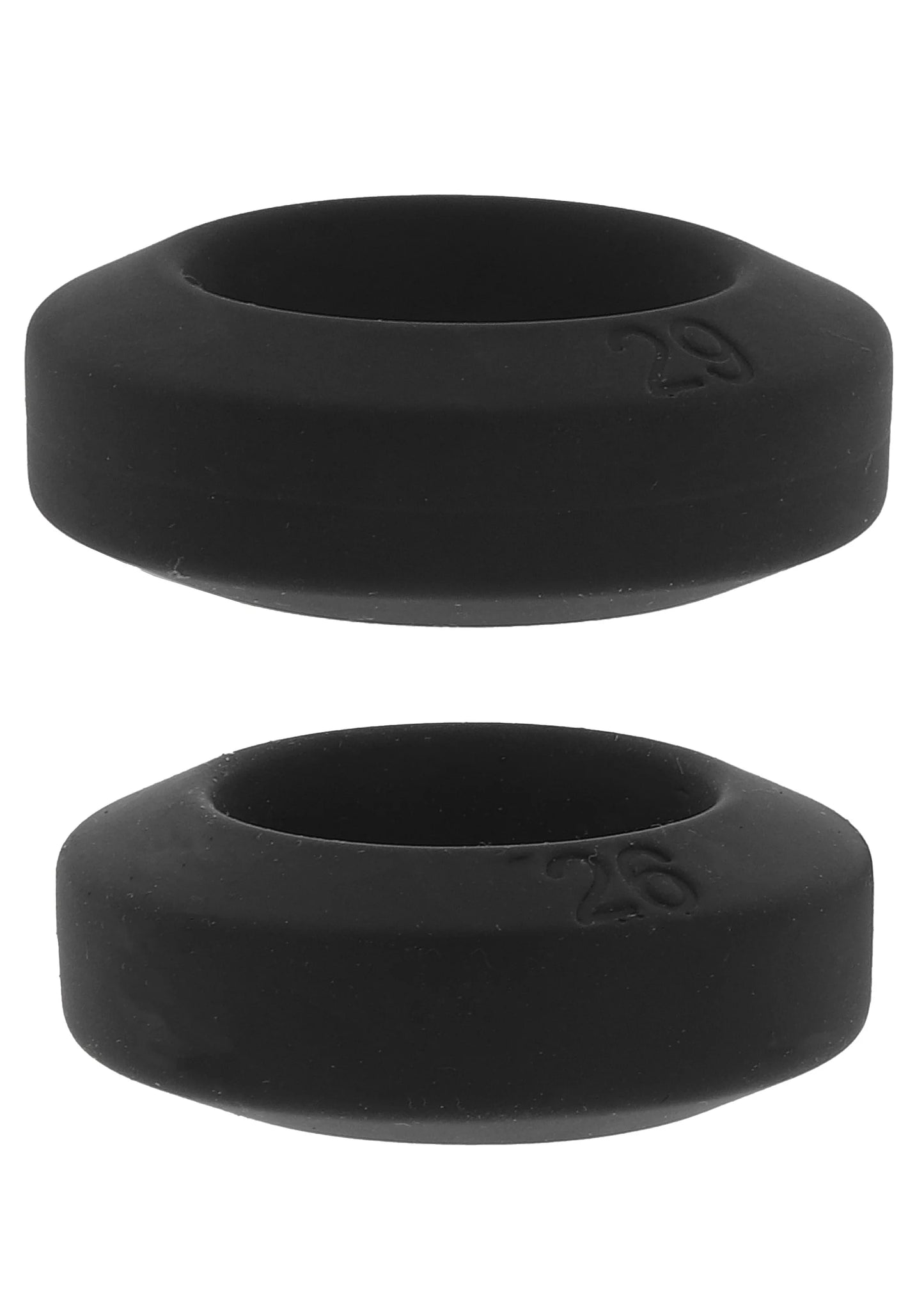 Beste vandaag nog: Double Stackers C - Rings 2 Pcs Set by Hiden Desire - bij Happytoys Sexshop: online sex shop for Feeling Happy & Easy 😊