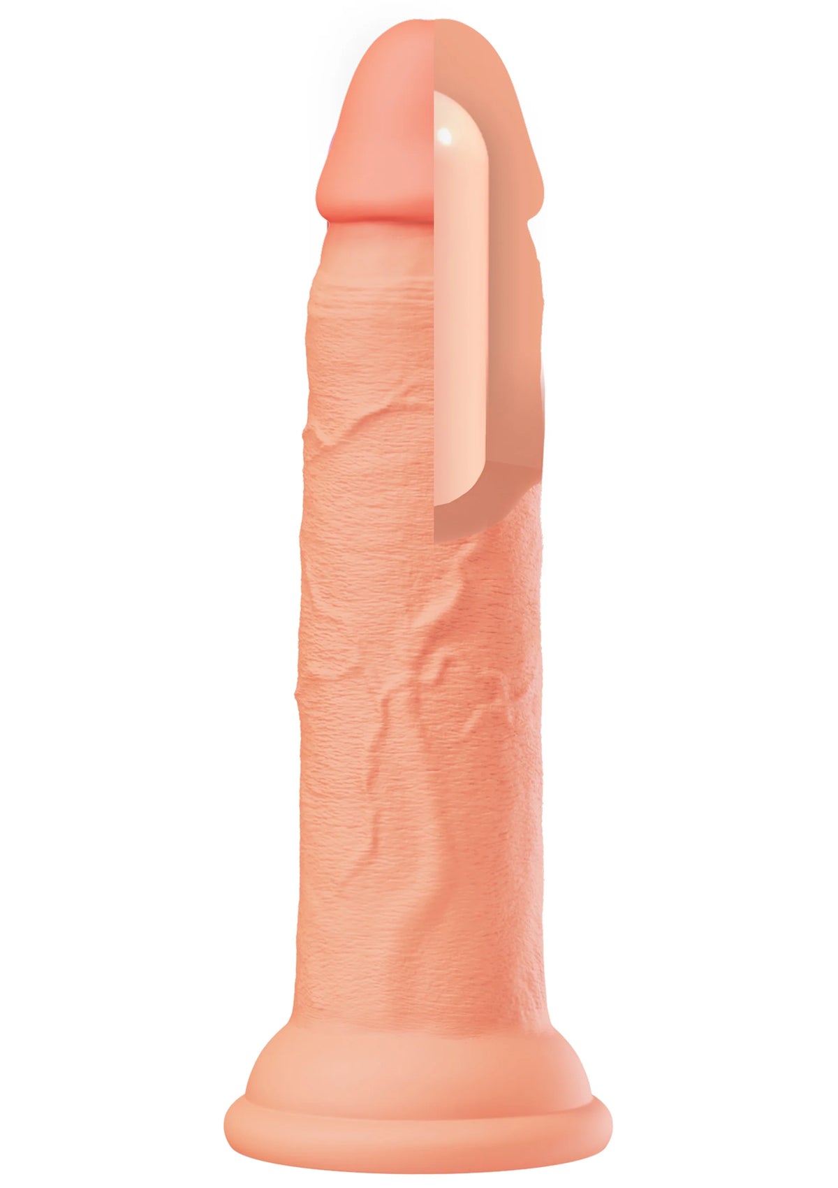 Bestel: Realistic Dong Liquid Silicone 17 cm by Hidden Desire - bij Happytoys: de erotische sex webshop | liever Happy dan Easy ⭐⭐⭐⭐⭐