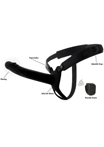 Bestel: Hollow Penis Strapon Vibrating 20cm Skin by Hidden Desire - bij Happytoys: de erotische sex webshop | liever Happy dan Easy ⭐⭐⭐⭐⭐
