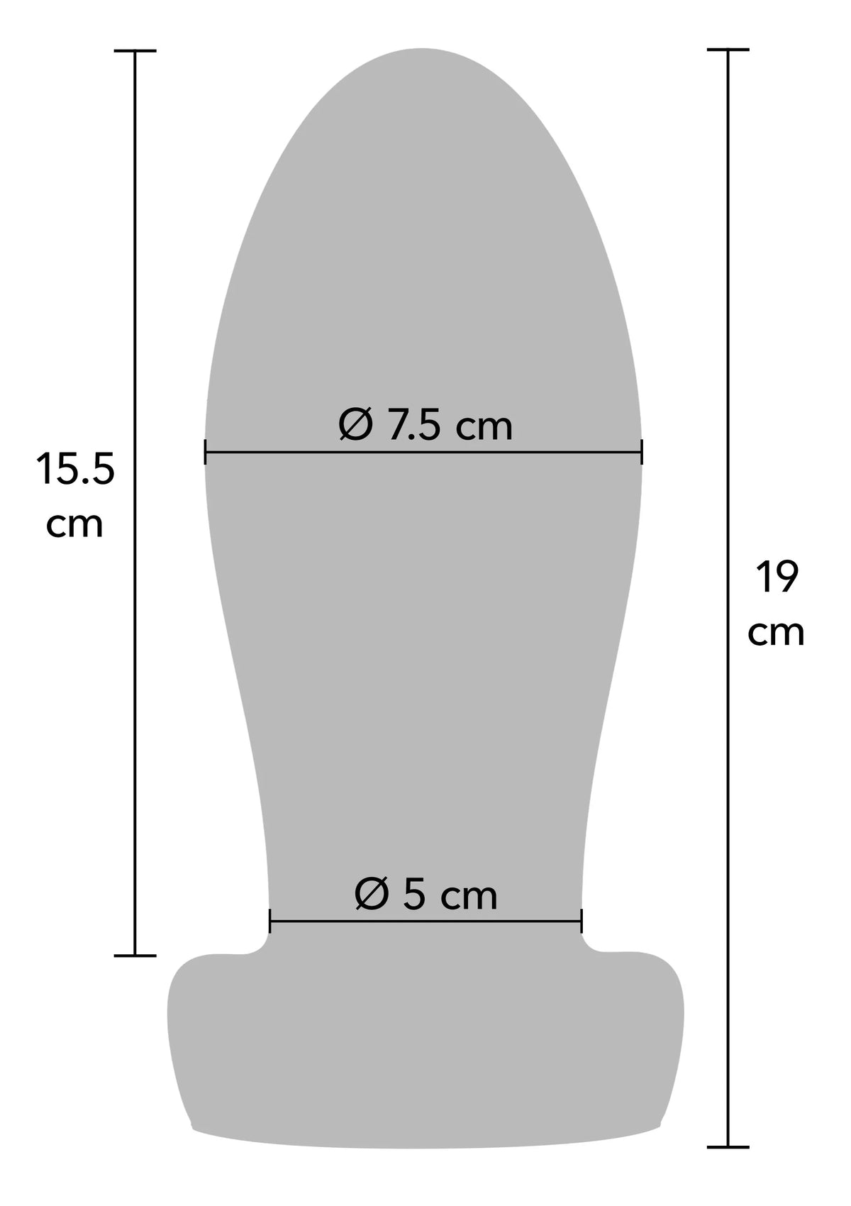 Bestel: Heavy Anal Stretcher Plug XL by Hidden Desire - bij Happytoys.nl, happytoys.be, Happytoys.ae: erotische sex webshop | liever Happy dan Easy ⭐⭐⭐⭐⭐