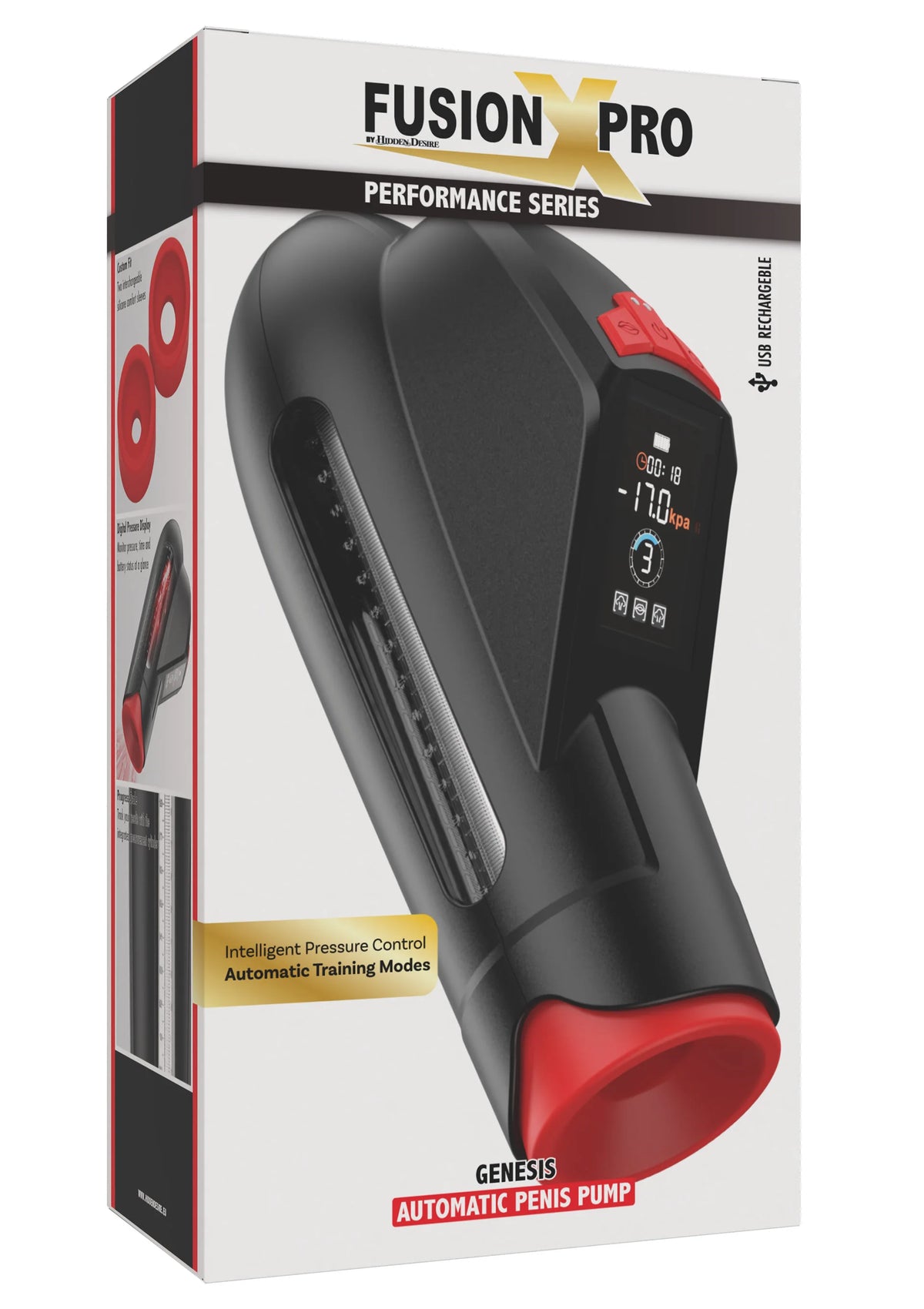 Genesis Automatic Penis Pump by Hidden Desire Fusion X