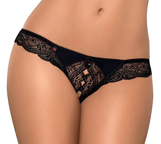 Crotchless String Miamor - Happytoys Sexshop: Toys for Feeling Happy & Easy 😊 - Discreet geleverd