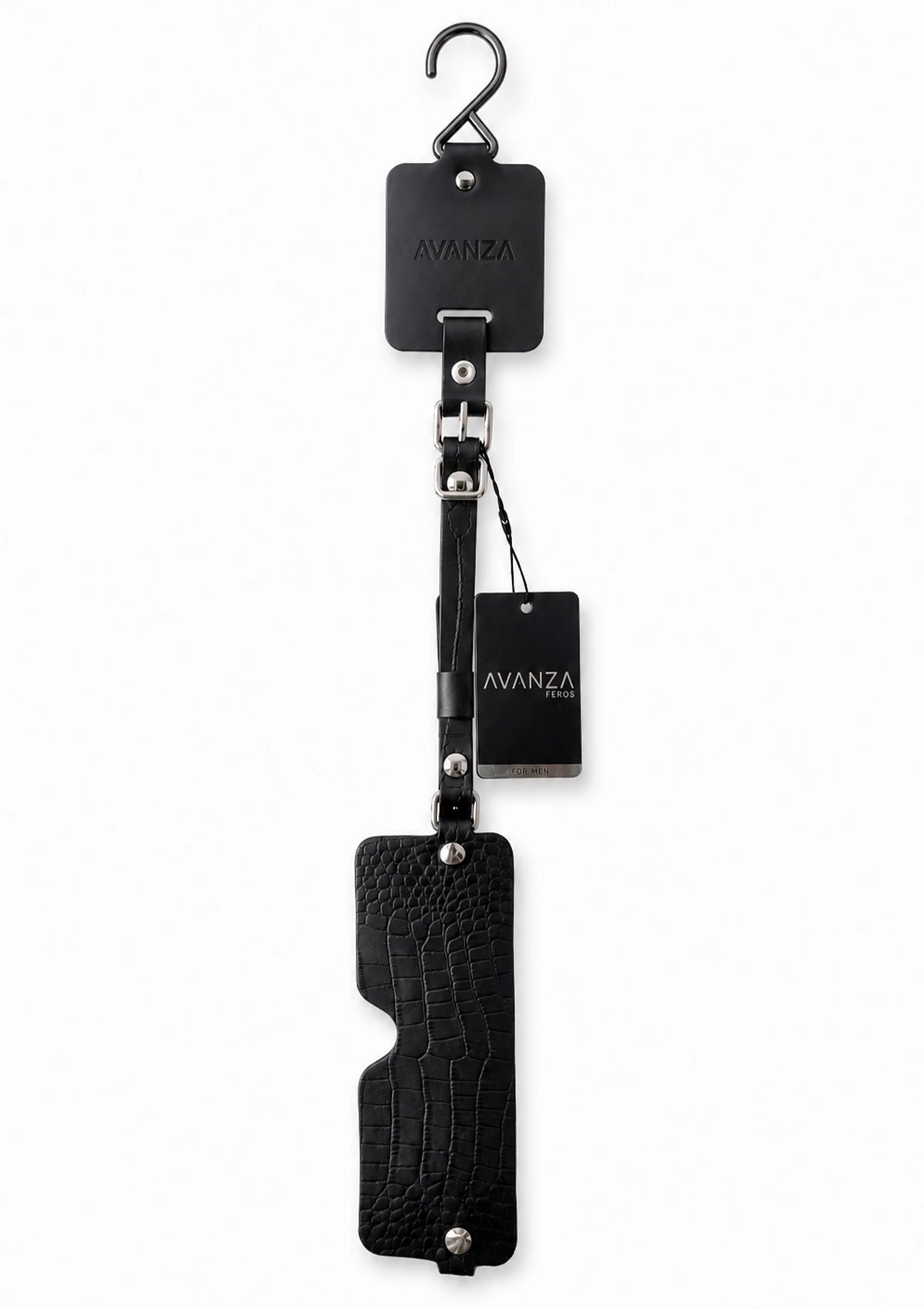 Bestel: Croc - Embossed Blindfold by Feros Avanza - bij Happytoys.nl, happytoys.be, Happytoys.ae: erotische sex webshop | liever Happy dan Easy ⭐⭐⭐⭐⭐