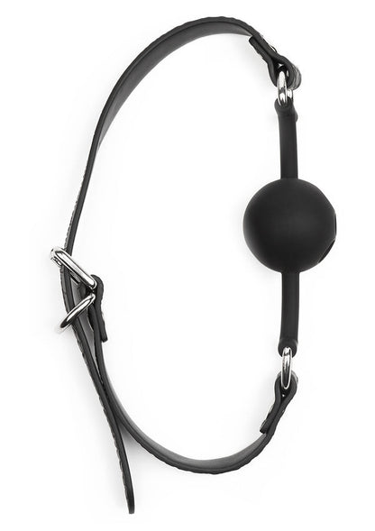 Croc-Embossed Ball Gag by Feros Avanza