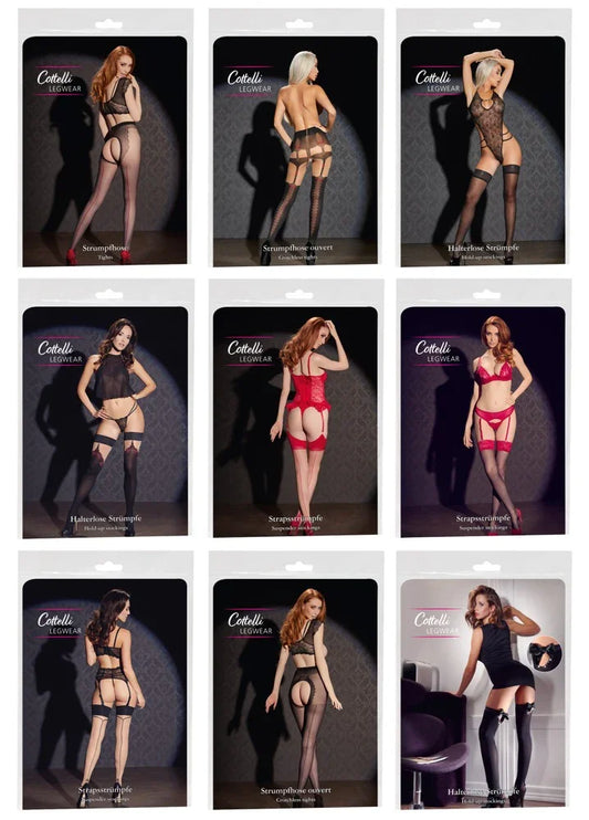 Bundle Cottelli Legwear - Happytoys Sexshop: Toys for Feeling Happy & Easy 😊 - Discreet geleverd