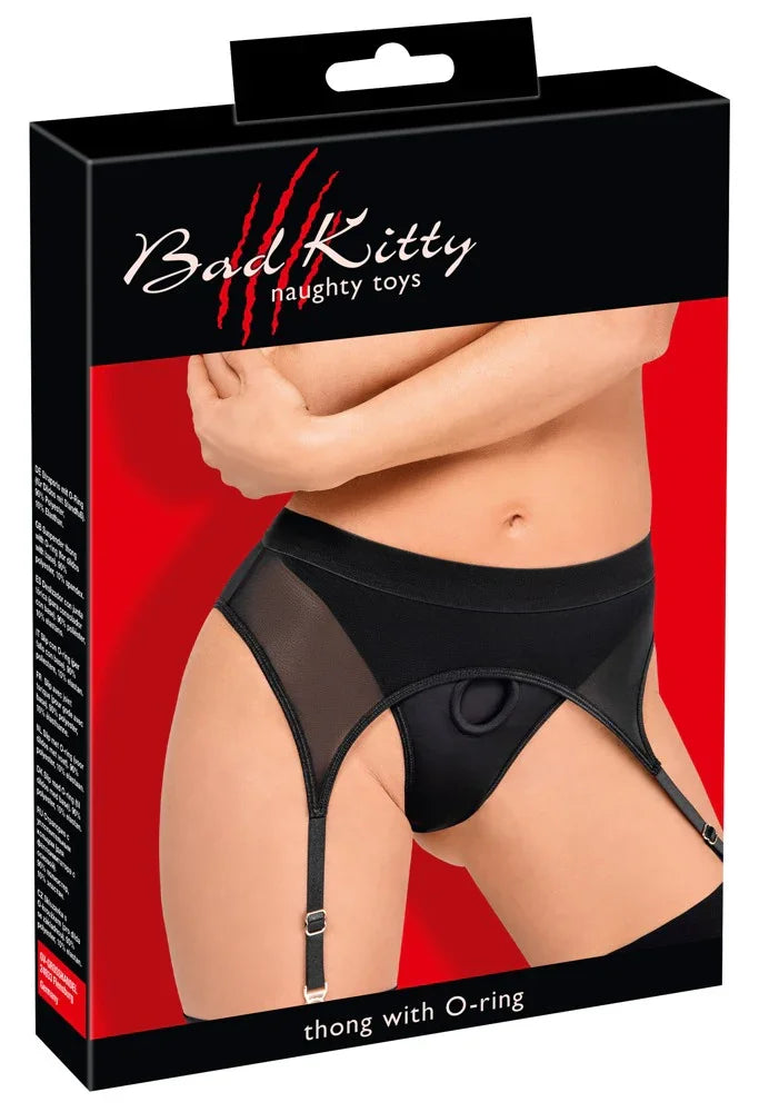 Strap-on thong with suspenders - Happytoys Sexshop: Toys for Feeling Happy & Easy 😊 - Discreet geleverd