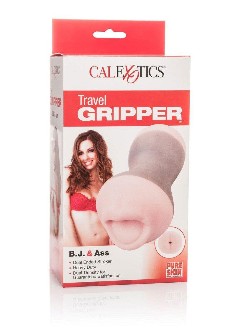 ♂ CalExotics Travel Gripper B.J. & Ass Masturbator - Happytoys Sexshop: Toys for Feeling Happy & Easy 😊 - Discreet geleverd