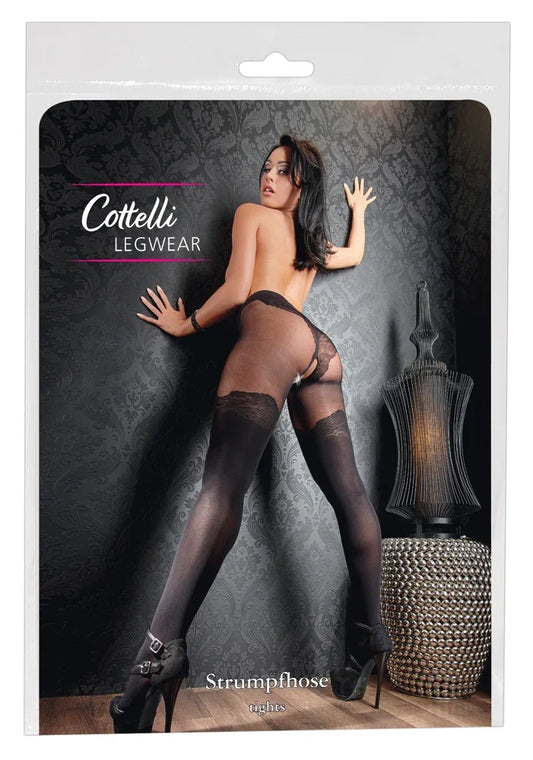 Crotchless Tights - Happytoys Sexshop: Toys for Feeling Happy & Easy 😊 - Discreet geleverd