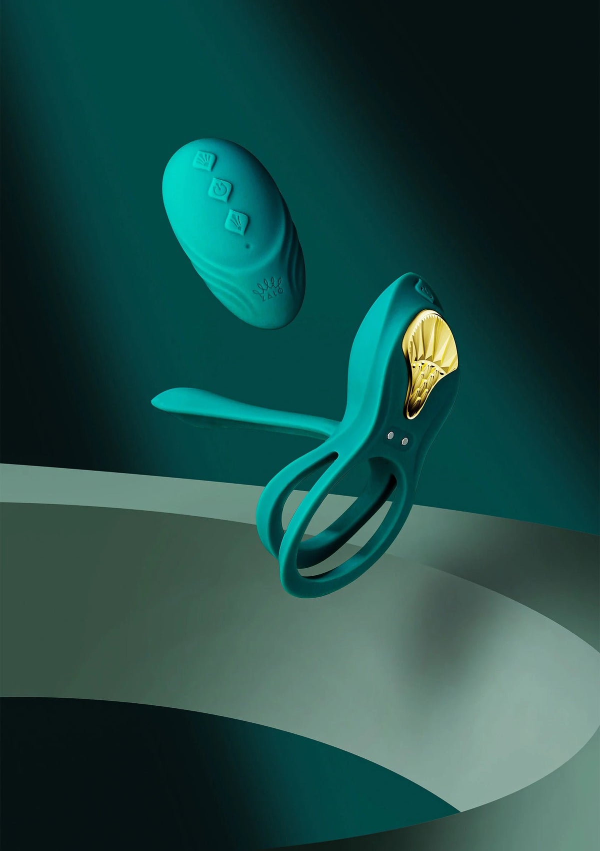 Bestel: Bayek - Cockring Vibrator with remote control by Zalo - bij Happytoys: de erotische sex webshop | liever Happy dan Easy ⭐⭐⭐⭐⭐