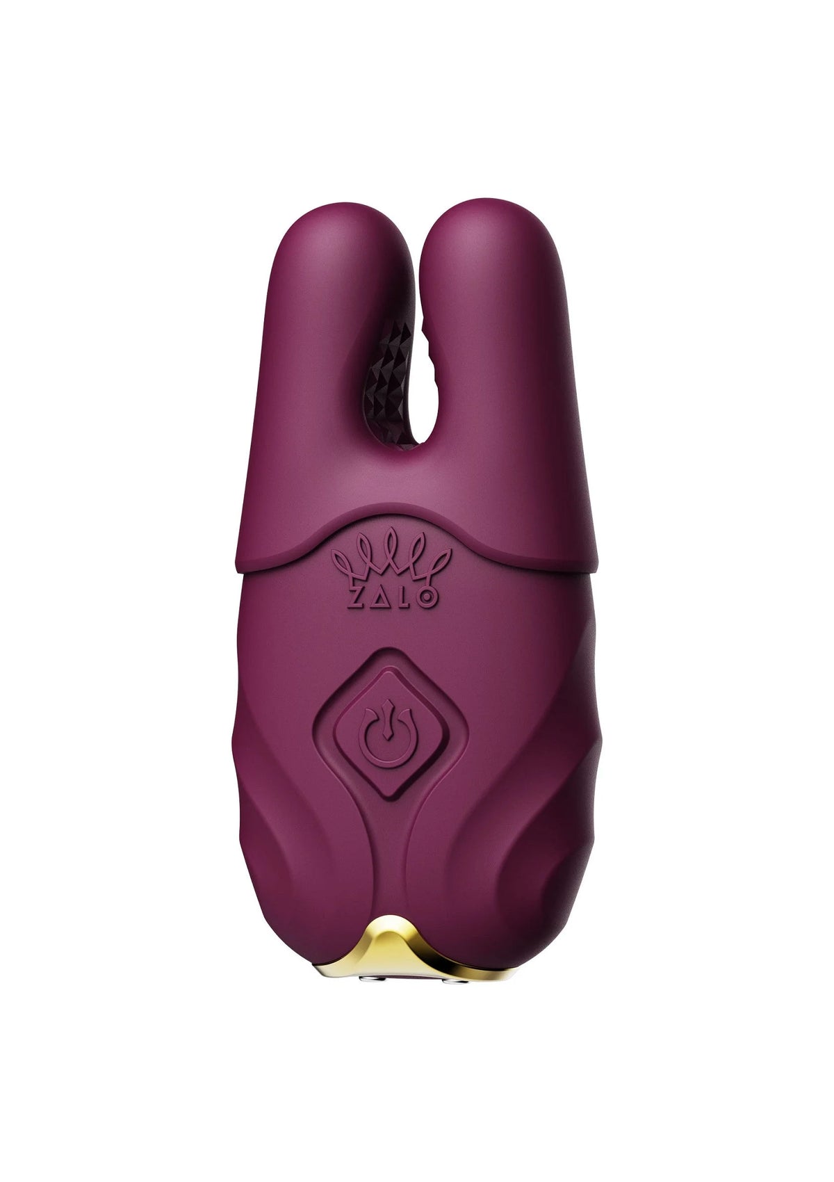 Bestel: Nave Vibrating Nipple Clamps Purple by Zalo - bij Happytoys: de erotische sex webshop | liever Happy dan Easy ⭐⭐⭐⭐⭐