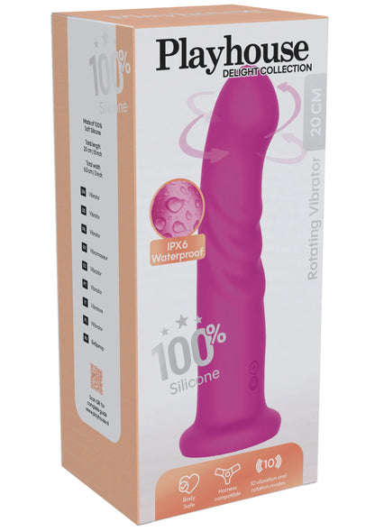 Bestel: Rotating Vibrator by Playhouse Delight - bij Happytoys: de erotische sex webshop | liever Happy dan Easy ⭐⭐⭐⭐⭐