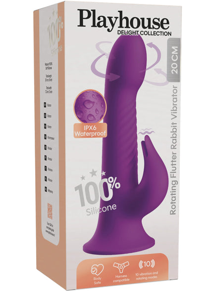 Rotating Flutter Rabbit Vibrator