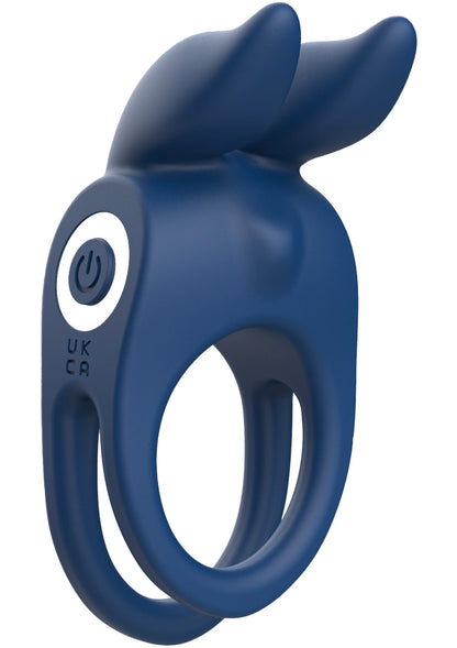 Bestel: Fierce Rabbit Ring Vibrating Couples Cock Ring by Playhouse - bij Happytoys.nl, happytoys.be, Happytoys.ae: erotische sex webshop | liever Happy dan Easy ⭐⭐⭐⭐⭐ - Default Title - 25602 - BLUE