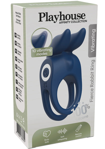 Bestel: Fierce Rabbit Ring Vibrating Couples Cock Ring by Playhouse - bij Happytoys.nl, happytoys.be, Happytoys.ae: erotische sex webshop | liever Happy dan Easy ⭐⭐⭐⭐⭐