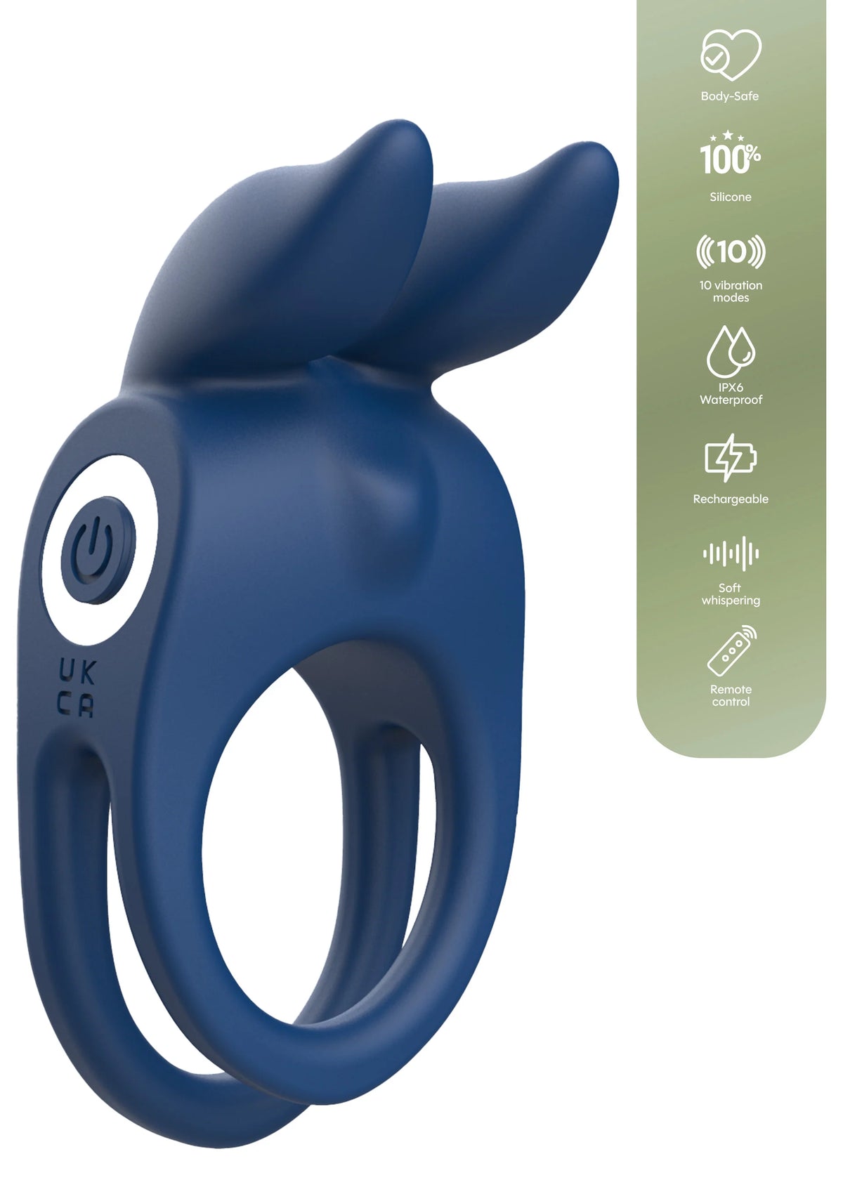 Bestel: Fierce Rabbit Ring Vibrating Couples Cock Ring by Playhouse - bij Happytoys.nl, happytoys.be, Happytoys.ae: erotische sex webshop | liever Happy dan Easy ⭐⭐⭐⭐⭐