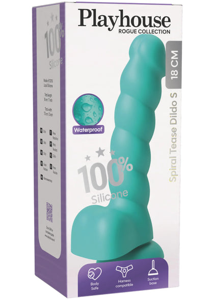 Spiral Tease Dildo Silicone S Playhouse Rogue