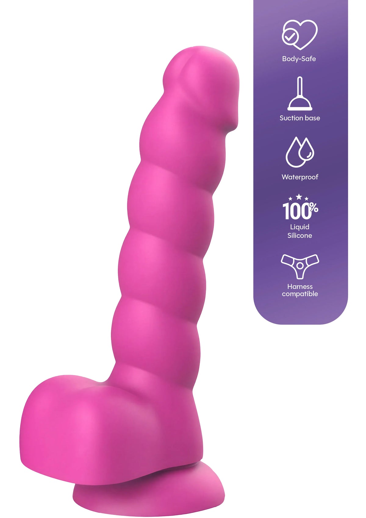 Spiral Tease Dildo Silicone M byPlayhouse Rogue
