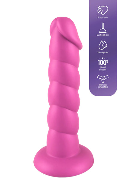 Spiral Tease Dong Silicone M by Playhouse Rogue