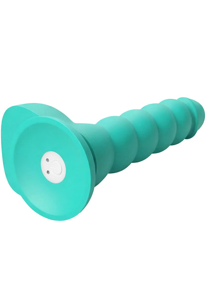 Spiral Tease Vibrating Dildo Silicone S by Playhouse Rogue