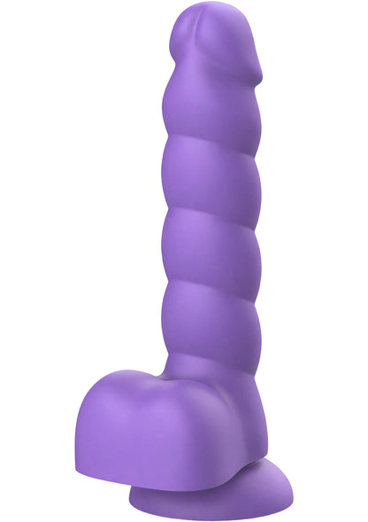 Spiral Tease Vibrating Dildo Silicone L by Playhouse Rogue